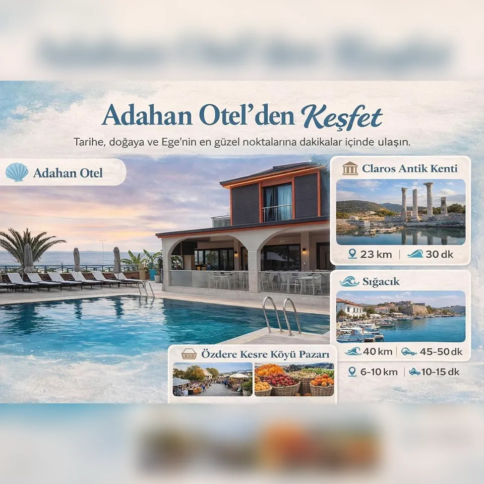 Claros Antik Kenti Sigacik Ozdere Kesre Pazari Kesfet Adahan Hotel Gumuldur Otel Rezervasyonu izmir