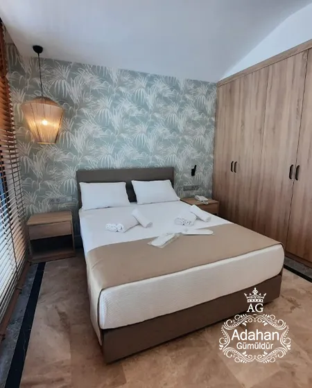 Gumuldur Uygun Fiyatli Adahan Otel Odasi Gumuldur Hotel izmir